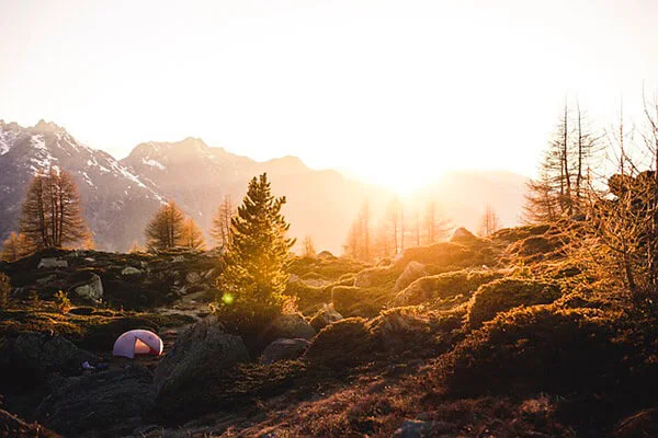 In addition to a tent and sleeping bag, there are other items you might need for camping.