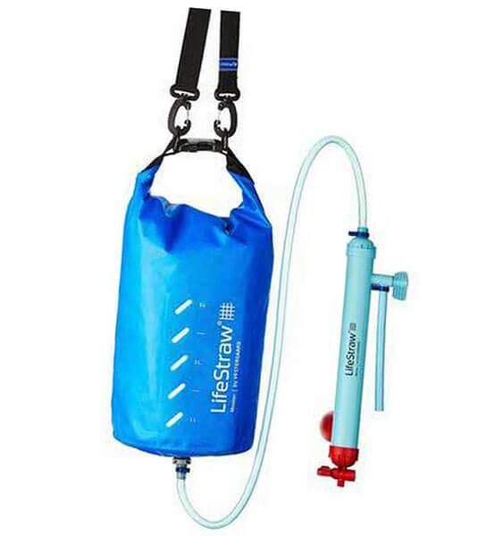 Lifestraw Flex Water Filter Gravity Bag filtration system Mission 5L