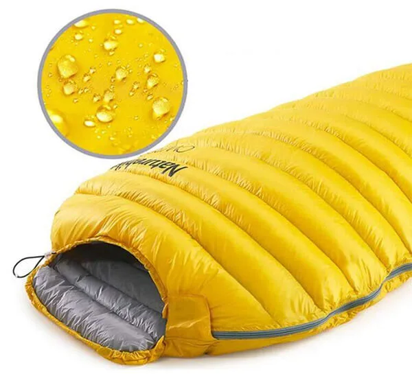 Sleeping bags are typically rated for use in specific temperature ranges