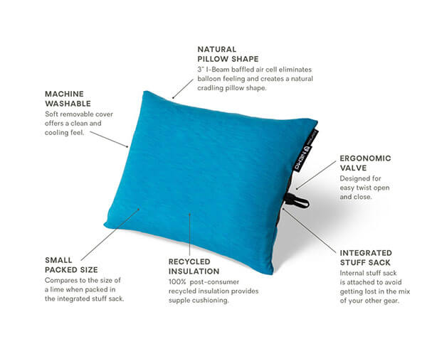  Nemo Fillo King Pillow for the pampered outdoorsman