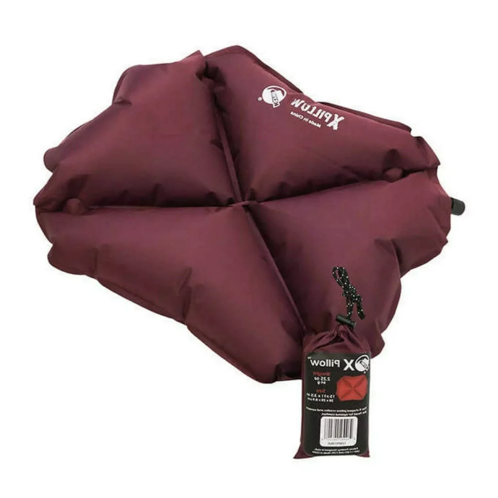 . The Klymit Static V2 pad is made with an air-filled chamber that provides support and comfort. It also has a built-in valve so you can adjust the amount of air for your perfect fit.