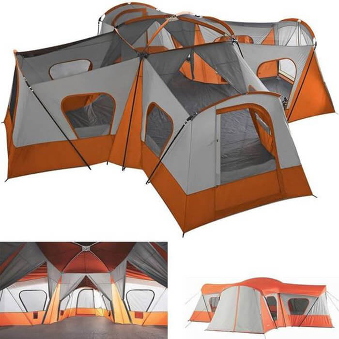 Ozark trail 14-person 4-room must have  camp cabin tent