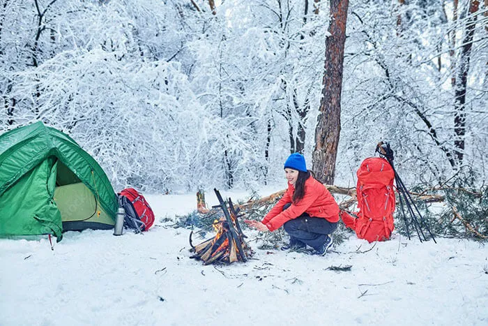 Winter Camping Tent Tips to Keep You Cozy in The Cold snow Weather