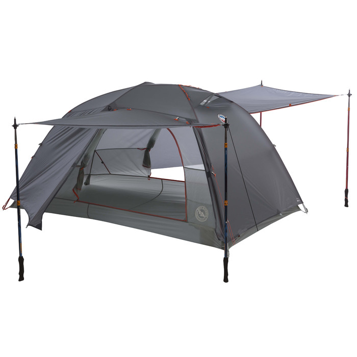 The Big Agnes Copper Spur HV UL2 is another great option for two people. It’s even lighter than the Half Dome 2 Plus, but still has enough space for two people and their gear.