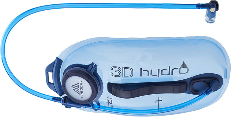 Gregory 3D Hydro is one of the most popular options. This hands-free hydration system features a water bladder that can be worn 
