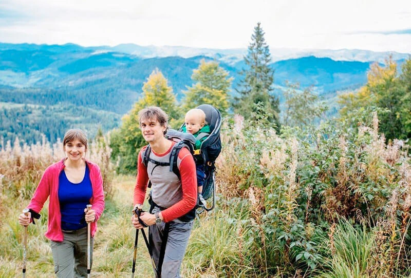 You’ve finally done it. You’ve talked your significant other into taking a hike with you. But now you have a new problem: how do you bring the little one along?