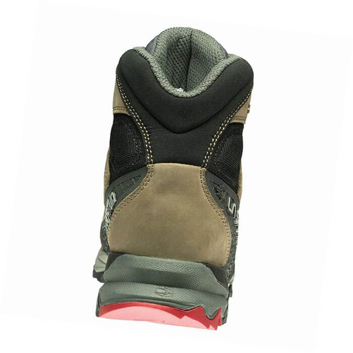 The trekking pair is built for a variety of climbing styles, from trad to sport. It has a stiff and supportive fit, making it great for those looking for a shoe that can easily handle hard climbs.